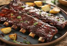 Costela Bovina ao Molho Barbecue