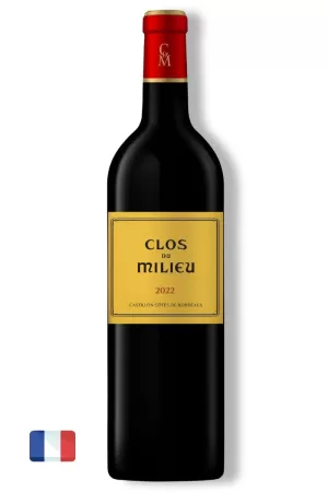 Angelus Clos Du Milleu Rouge Castillon Cotes de Bordeaux 2022